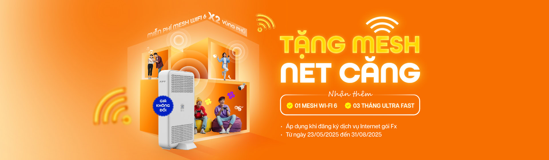 Lắp đặt mạng wifi FPT Quận Bình Tân